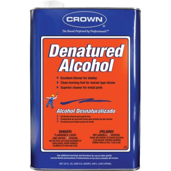 Image for Crown Cr.da.m.64 Qt Denatured Alcohol, Package Of 6 from HD Supply