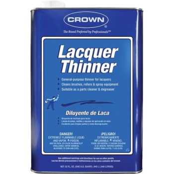 Image for Crown CR.LT.M.64 Qt Lacquer Thinner, Package Of 6 from HD Supply