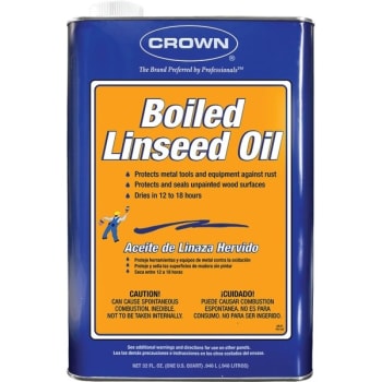 Image for Crown BL.M.64 Qt Boiled Linseed Oil, Package Of 6 from HD Supply