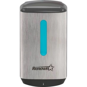 Renown Rb8 1200 Ml. Metallic/black Hand Soap Dispenser