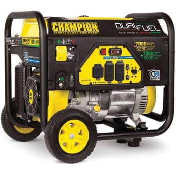 Image for Champion Power Equipment 6250w Gas/propane Powered Dual-Fuel Portable Generator from HD Supply