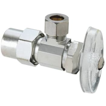 Image for Brasscraft 1/2" Nom Cpvc Inlet X 3/8" Od Comp Outlet Brass Multi-Turn Angle Stop from HD Supply