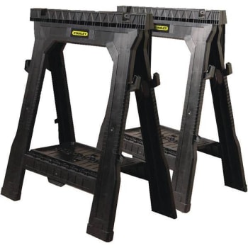 Image for Stanley 31 In Folding Sawhorse Package Of 2 from HD Supply