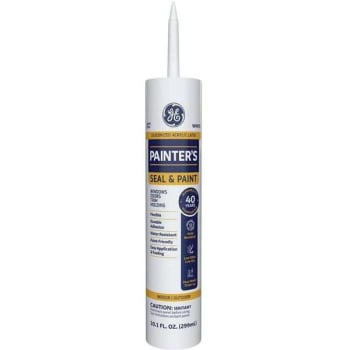 Ge Painters Seal And Paint All-Purpose 10 Oz White Latex Sealant Case Of 12