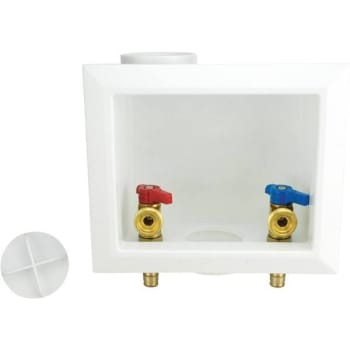 Image for Apollo 1/2 In Brass Pex-A Barb X 3/4 In Male Hose Thread Washing Machine Outlet from HD Supply