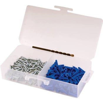 Image for Conical Anchor Kit, 6-8 X 3/4 In 100 Anchors And Screws Per Kit Package Of 100 from HD Supply