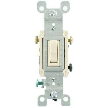 Image for Leviton 15 Amp 3-Way Toggle Switch, Light Almond from HD Supply