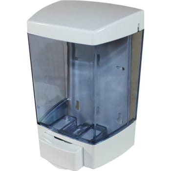 Image for Impact 1360 Ml. White Clearvu See-Through Tank Soap Dispenser from HD Supply