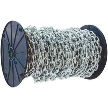 Image for Kingchain #2/0 X 98' Zinc-Plated Straight Link Coil Chain 520 Lb Safe Work Load from HD Supply