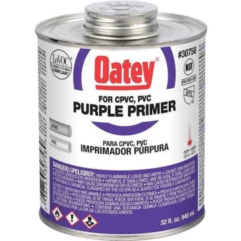 Image for Oatey 32 Oz Purple Cpvc And Pvc Primer from HD Supply