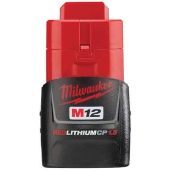 Image for Milwaukee M12 12-Volt 1.5 Ah Lithium-Ion Compact Battery Pack from HD Supply