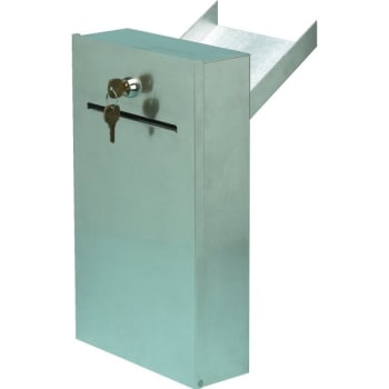 Image for Rent Drop Box With Door Chute, Aluminum from HD Supply