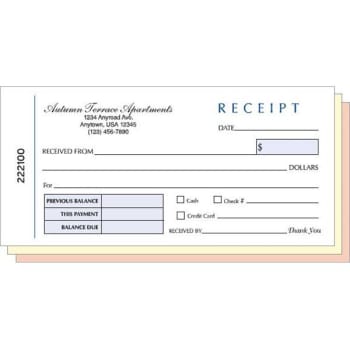 Image for General Receipt Book, 50 Sheets from HD Supply