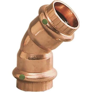Image for Viega Propress 1-1/2 In X 1-1/2 In Copper 45-Degree Elbow Fitting from HD Supply