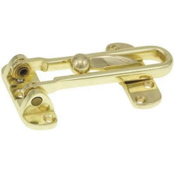 Image for Anvil Mark Polished Brass Security Door Guard from HD Supply