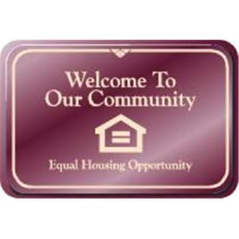 Image for Welcome To Our... Interior Sign, Burgundy, 9 X 6" from HD Supply