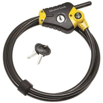 Image for Master Lock Python Adjustable Locking Cable from HD Supply