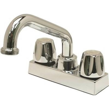 Image for Proplus 2-Handle Utility Faucet In Chrome With Chrome Handles from HD Supply