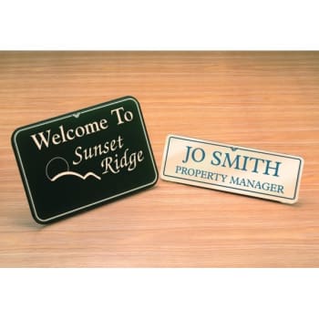Image for Custom Desk Sign, 9 X 6 from HD Supply