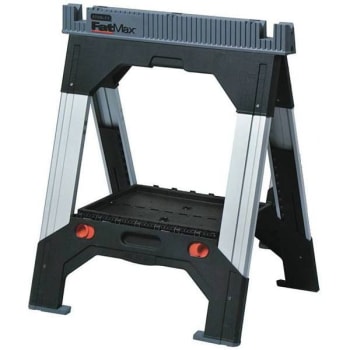 Image for Stanley 33 In Plastic Adjustable Folding Sawhorse from HD Supply