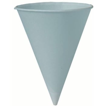 Image for Solo 4 Oz Single-Use Paper Cone Cup Case Of 5000 from HD Supply