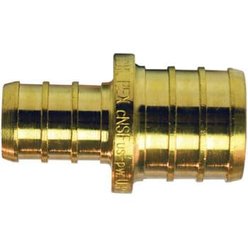 Image for Apollo 3/4 In X 1/2 In Brass Pex-B Barb Reducing Coupling from HD Supply