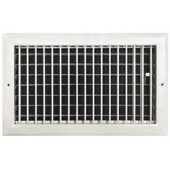 Truaire 14 In X 8 In Adjustable 1 Way Wall/ceiling Register