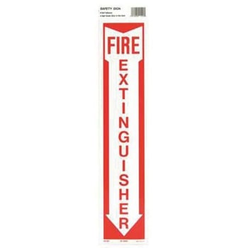 Image for Hy-Ko 19 In X 4 In Hg Photolumin Fire Extinguisher Sign from HD Supply