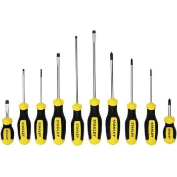 Image for Stanley 10-Piece Screwdriver Set from HD Supply