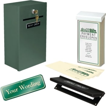 Image for Rent Drop Box Kit, Green With Green Sign from HD Supply