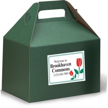 Image for Gift Boxes With Labels, Hunter Green Design from HD Supply