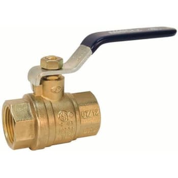 Image for Nibco 3/4 In Brass Lead-Free Threaded Two-Piece Full Port Ball Valve from HD Supply