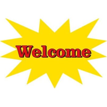 Image for Welcome Static Cling Decals, 24 X 18 from HD Supply