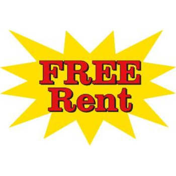 Image for Free Rent Static Cling Decals, 24 X 18 from HD Supply
