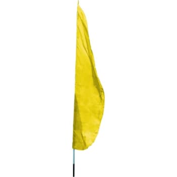 Image for Flutter Flag And Pole, Yellow, 12' from HD Supply