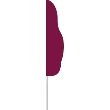 Image for Flutter Flag And Pole, Maroon, 12' from HD Supply