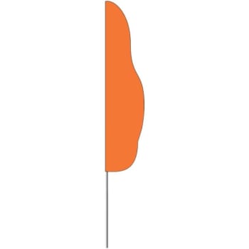 Image for Flutter Flag And Pole, Orange, 12' from HD Supply