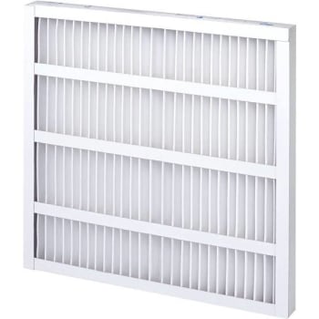 20x25x2" Pleated Air Filter Standard Capacity Self Supported Merv 8 Case Of 12
