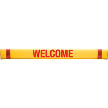 Image for Gate Arm Sleeve, Yellow Stock Legend Welcome from HD Supply