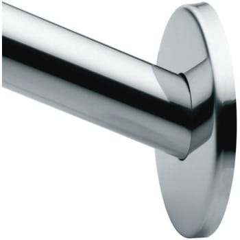 Image for Moen 58.4 In Curved Shower Rod In Polished Stainless Steel from HD Supply