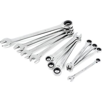 Image for Husky Ratcheting Metric Combination Wrench 11-Piece Set from HD Supply