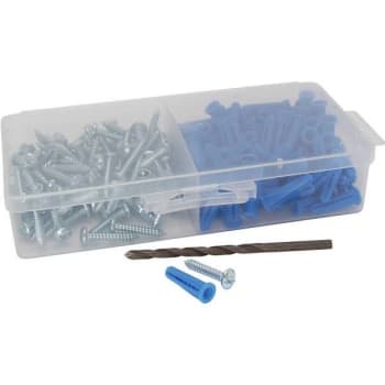 Image for Conical Wall Anchors Kit With Screws And Masonry Drill Bit from HD Supply