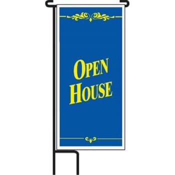15 X 32 In. “open House” Lawn Signage