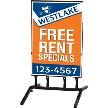 Image for Aluma Lite Sign Kit, Double-Sided 24" x 36" from HD Supply
