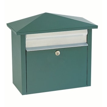 Image for Outdoor Drop Box, Green With Sign from HD Supply