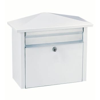Image for Outdoor Drop Box, White With Sign from HD Supply
