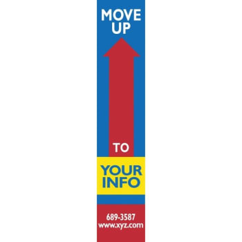 Image for Semi-Custom Vertical Move Up Banner, 4' x 20' from HD Supply