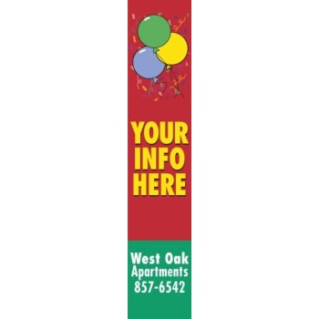 Image for Semi-Custom Vertical Banner, 4' x 20' from HD Supply