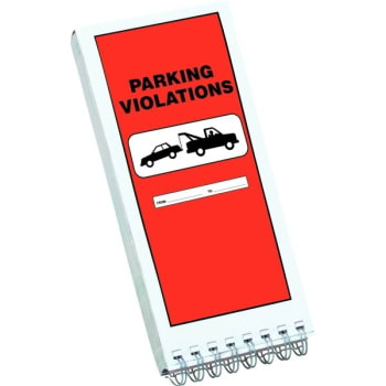 Personalized Triplicate Violation Tags, 4-1/4 X 8-1/2, Book Of 35