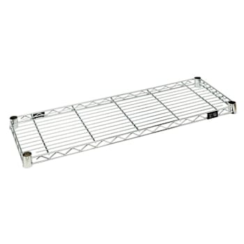 Image for Quantum Storage Systems Wire Shelf 60"W X 12"D Chrome Plated Finish from HD Supply
